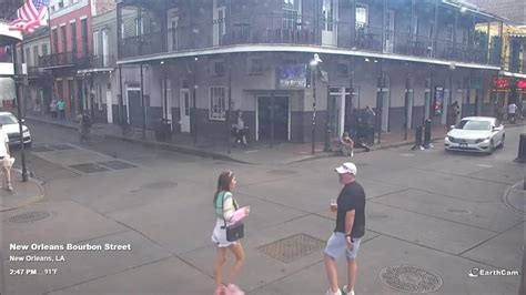 new orleans live webcam bourbon street|Live Bourbon St. Camera (from Arnauds balcony)